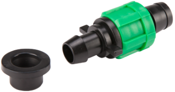 Start-Verbinder mit Dichtung für Tropfband 1001