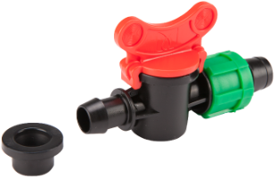 Mini-Ventil mit Dichtung für Tropfband EvoTools®