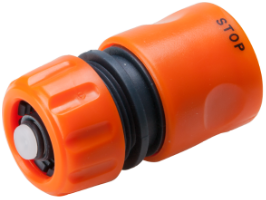 Schlauchverbinder mit Wasserstopp EvoTools®.
