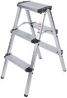 Doppelseitige Aluminium-Stehleiter EvoTools®