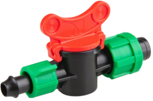 Mini-Ventil mit Mutter für Tropfband EvoTools®