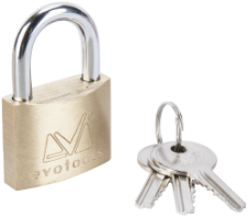 Messing-Vorhängeschloss