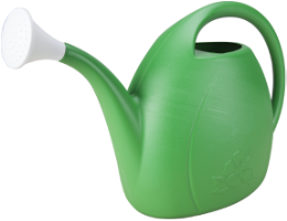 Grüne Kunststoff-Gießkanne EvoTools®