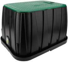 Rechteckige Box für Elektroventile der Bewässerungsanlage, EvoTools®