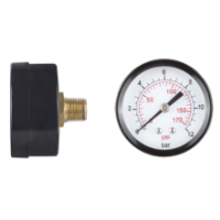Axiales Wasser-Manometer