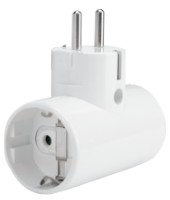 Doppel-Schuko-Steckdosenadapter