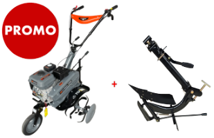 Paket Motorhacke T704 mit Doppelpflug EvoTools +Plus®