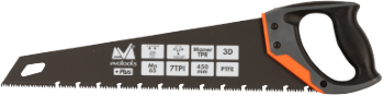 Holzsäge, Spezialzähne, TPR-Griff EvoTools +Plus®