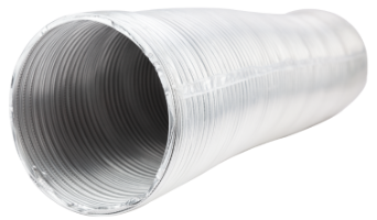 Kompaktes Flexibles Aluminiumrohr / D[mm]: 80; L[m]: 0.5-2.5