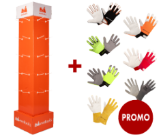 Aktionspaket Schutzhandschuhe + Karton-Display