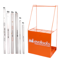 Richtlatten Promo-Paket mit Display II EvoTools®