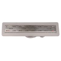 Edelstahl-Duschrinne mit Abdichtungsmembran EvoSanitary®