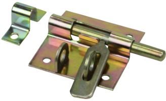 Torriegel mit Vorhängeschloss-Ösen