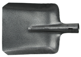 Schaufel Typ C, Carbon-Grau