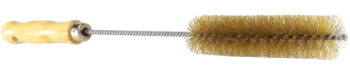 Rohrbürste mit Holzgriff
