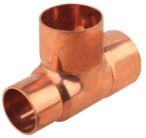 Kupfer-Reduzier-T-Stück