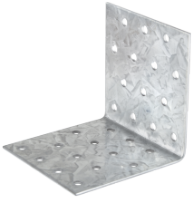 Gelochter Winkelverbinder für Holz