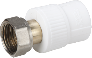 PP-R Halbverschraubung mit Innengewinde EvoSanitary®