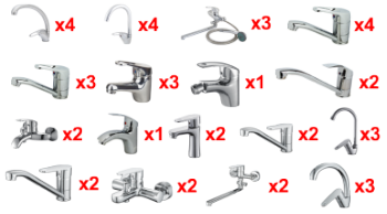 Sanitär-Promopaket 17/ 43 Stk