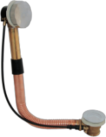 Wannen-Ablaufventil mit Überlauf, Messing