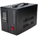 Spannungsstabilisator 500VA, LCD-Display, Servomotor und Verzögerungsfunktion