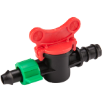 Mini-Ventil mit Mutter für Tropfschlauch EvoTools®