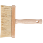 Deckenbürste mit Holzgriff, Extra Naturborsten