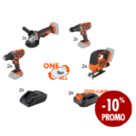 Werkzeuge ONE +Akku 2Ah+Ladegerät Promo 8+2+2
