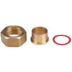 Halbe Messing-Verschraubung