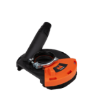 Adapter für Schleifschutz für Winkelschleifer mit Absaugsystem 125 mm