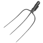 Gartenforke Carbon-Grau 200 mm