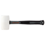 Weißer Gummihammer mit Glasfaserstiel EvoTools +Plus®
