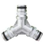 Aluminium Dreiwege-Schlauchkupplung 2014 EvoTools +Plus®