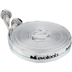Textiler Flach-Druckschlauch (20m + 2 Cuple Storz) EvoTools®