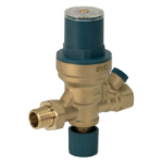 Wasserdruckminderer Mit Filter 1/2, Manometeranschluss und Feineinstellung EvoSanitary®