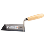 Edelstahlkelle mit Holzgriff