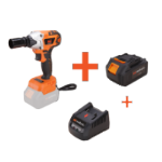 Akku-Schlagschrauber-Set 1/2 bürstenlos mit Akku und Ladegerät EvoTools®