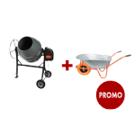 Betonmischer EvoTools +Plus® + Schubkarre PROMO 1+1