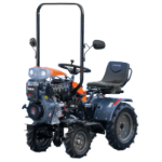 Ride-on-Motorkultivator (Minitraktor) 4x4 mit Diesel-KAMA-Motor und Elektrostart R1200 EvoTools +Plus®