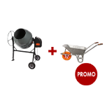 Betonmischer EvoTools +Plus® + Schubkarre PROMO 1+1