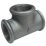Schwarzes T-Stück 130 EvoSanitary®