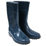 Damen PVC Stiefel Blau C10