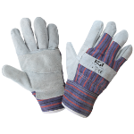 Leder- und Canvas-Handschuhe