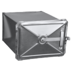 Ofen aus Schwarzblech