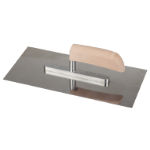 Glättekelle aus Edelstahl mit Holzgriff EvoTools® Professionell