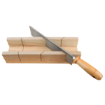 Gehrungslade mit Holzhalterung