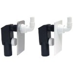 Unterputz-Waschmaschinen-Siphon mit Abdeckung